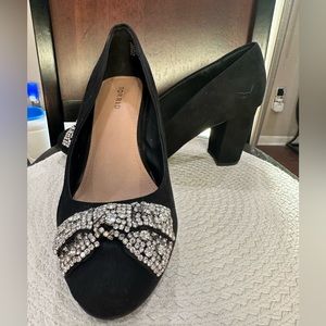 Black Torrid Platform Heels with Bow